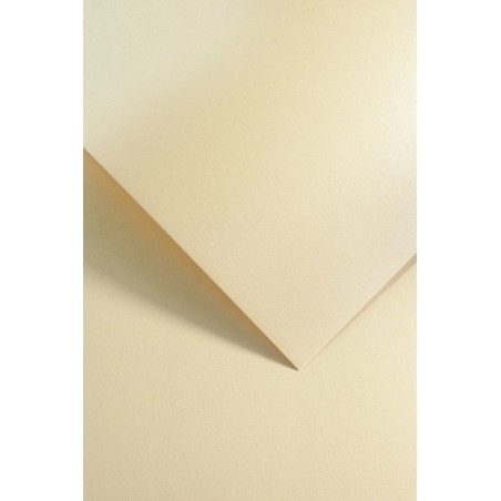 Papier wizytówkowy Iceland, kremowy, 250 g (20 arkuszy)