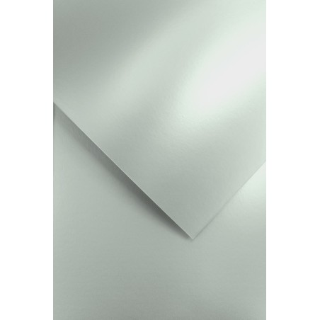 Papier ozdobny Millenium, srebrny, 220g (20 arkuszy)