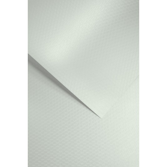 Papier ozdobny Chic, diamentowa biel, 220g (20 arkuszy)