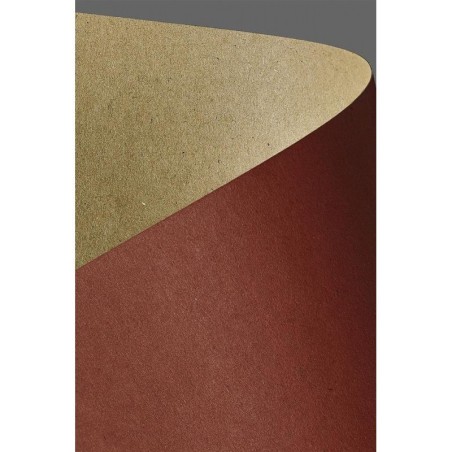 Papier ozdobny Kraft, czerwony, 270 g (20 arkuszy)