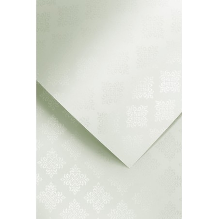 Papier ozdobny Glamour, szary, 230g (20 arkuszy)