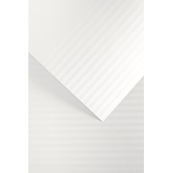 Papier ozdobny Bali, biały, 220 g (20 arkuszy)