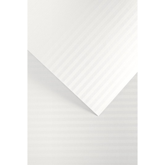 Papier ozdobny Bali, biały, 220 g (20 arkuszy)