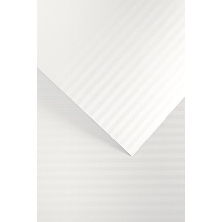 Papier ozdobny Bali, biały, 220 g (20 arkuszy)