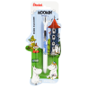 Pióro kulkowe EnerGel Moomin 0,7mm, mix wzorów
