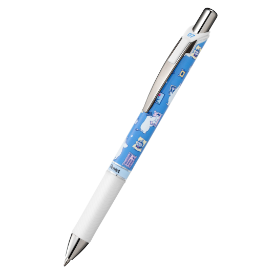 Pióro kulkowe EnerGel Moomin 0,7mm, mix wzorów