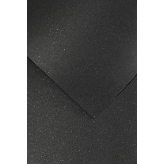 Papier ozdobny, Mika, czarny, 240g (20 arkuszy)