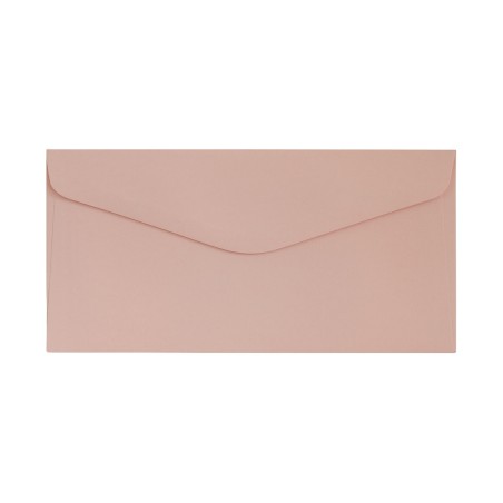 Koperta DL Gładka, pudrowy róż, 130g (10 sztuk)