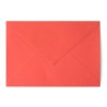 Koperta ozdobna Gładka B6, czerwona, 110g (20 sztuk)