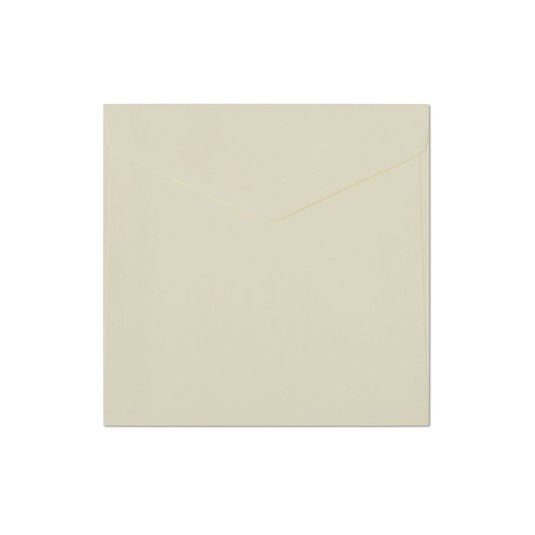 Koperta Gładka, kremowa, 160x160mm (10 sztuk)