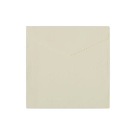 Koperta Gładka, kremowa, 160x160mm (10 sztuk)