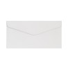 Koperta DL Gładka, biała, 110x200mm (10 sztuk)