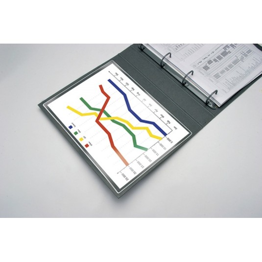 Kieszeń samoprzylepna A4, 220x305mm, Q-Connect (5 sztuk)