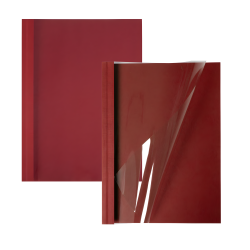 Okładka kanałowa miękka O. Softclear A, 10mm, bordowa