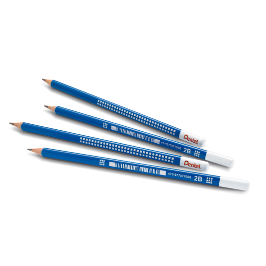 Ołówek trójkątny Pentel CB60T 2B