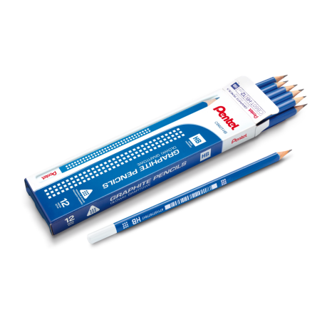 Ołówek trójkątny Pentel CB60T HB opakowanie z jedna sztuka