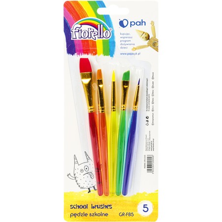 PĘDZLE GR-FB5 FIORELLO 5 SZT.