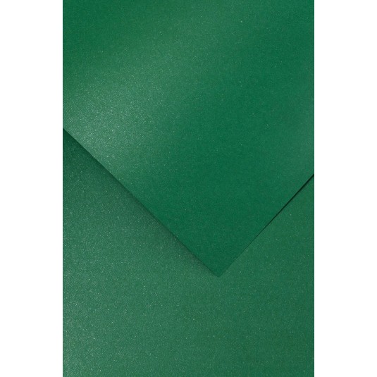 Papier ozdobny A4 Mika zielony połyskujący 240g/m2 op.20 arkuszy