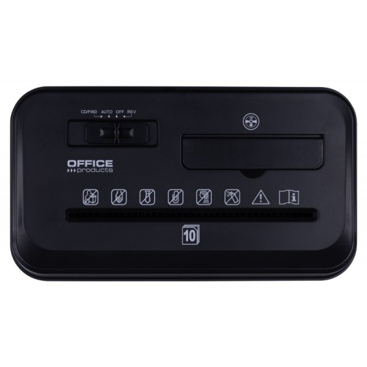 Niszczarka biurowa OFFICE PRODUCTS ŚCINEK KOSZ 14L. 10 K