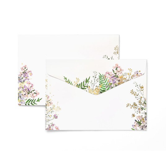 Koperta C6 LILAC, 120gm2, op10szt.