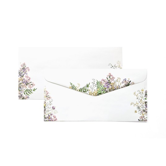 Koperta DL LILAC, 120gm2, op10szt.