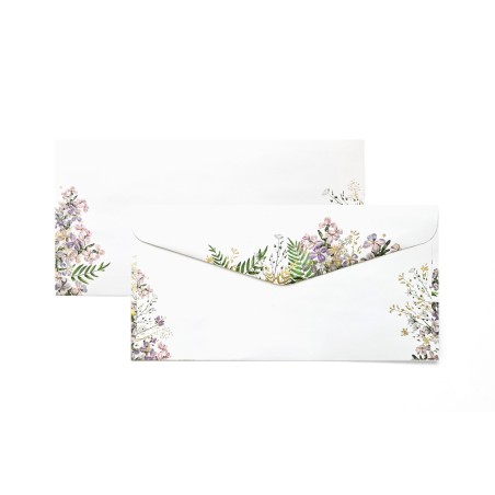 Koperta DL LILAC, 120gm2, op10szt.