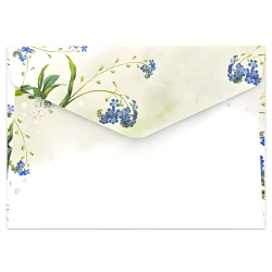 Koperta C6 NIEZAPOMINAJKI, 120g/m2, op10szt.