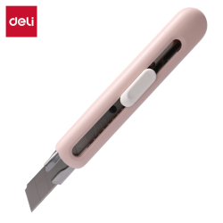 Nożyk Biurowy 18MM Linfini EM530 różowy Deli