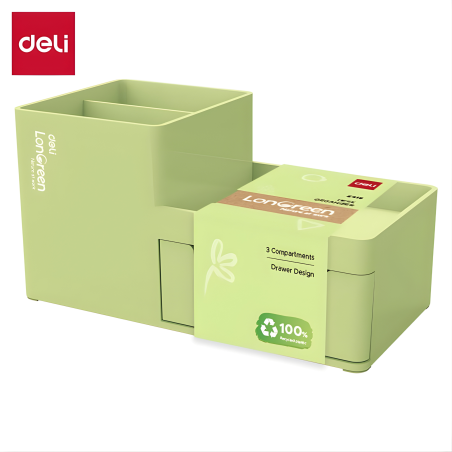 Organizer na biurko LonGreen EZ419 zielony Deli