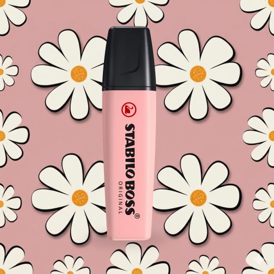Zakreślacz różowy Stabilo Boss 70/128 Wildflowers Edition Rouge