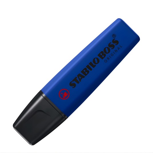 Zakreślacz granatowy Stabilo Boss 70/132 Wildflowers Edition Ultramarine