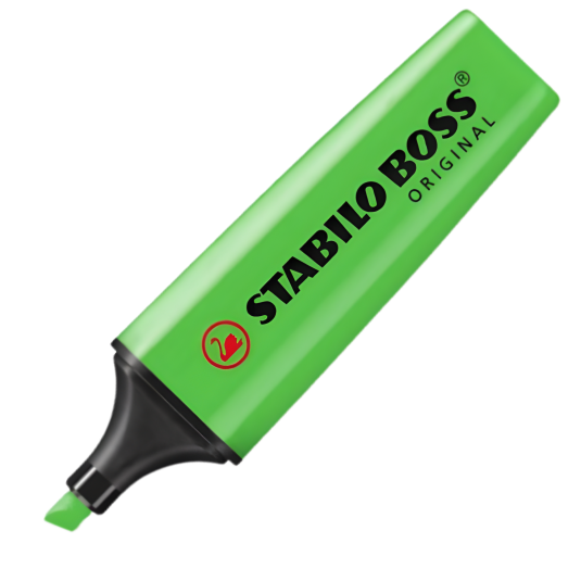 Zakreślacz 70/33 Stabilo Boss zielony