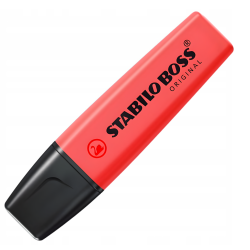 Zakreślacz 70/40 Stabilo Boss czerwony