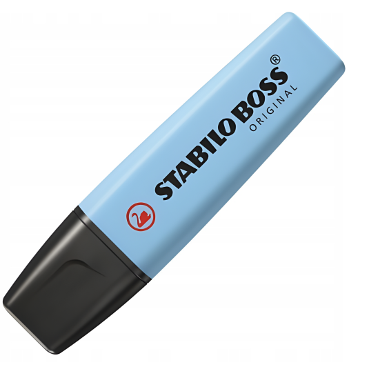 Zakreślacz 70/111 Stabilo Boss pastelowy niebieski