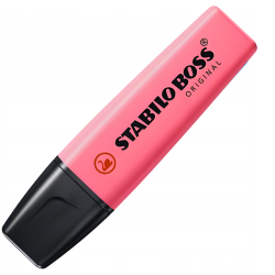 Zakreślacz 70/150 Stabilo Boss pastelowy ciemny różowy