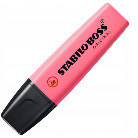 Zakreślacz 70/150 Stabilo Boss pastelowy ciemny różowy