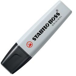 Zakreślacz 70/194 Stabilo Boss pastelowy szary