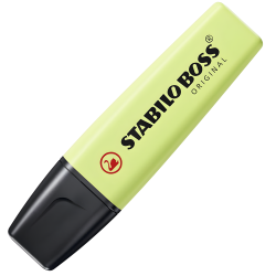 Zakreślacz 70/133 Stabilo Boss pastelowy limonkowy
