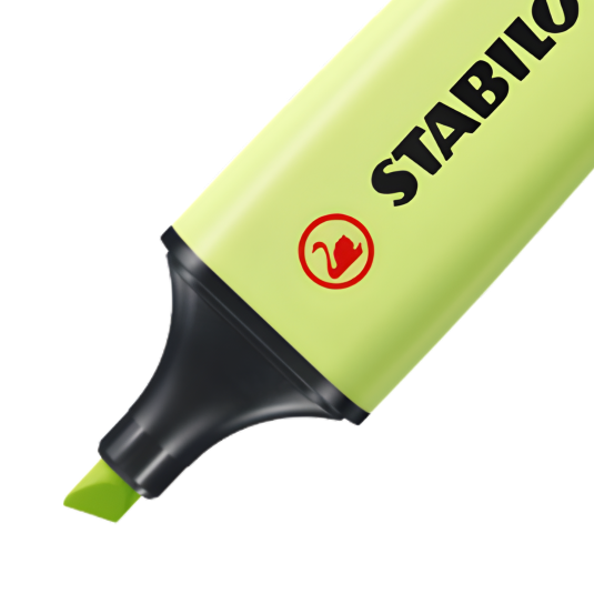 Zakreślacz 70/133 Stabilo Boss pastelowy limonkowy
