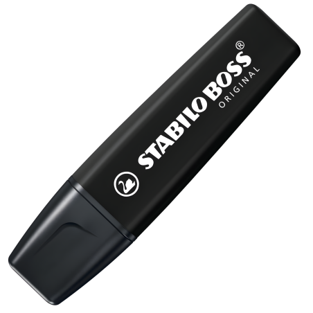 Zakreślacz 70/46 Stabilo Boss Black czarny