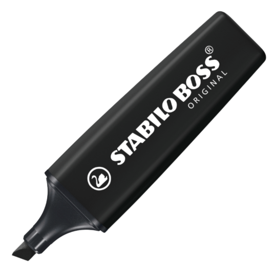 Marker 70/46 Stabilo Boss Black czarny