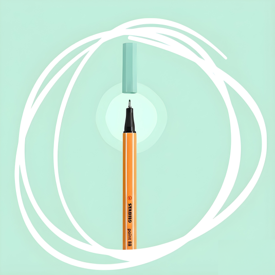 Cienkopis 88/13 Stabilo Point zieleń lodowa