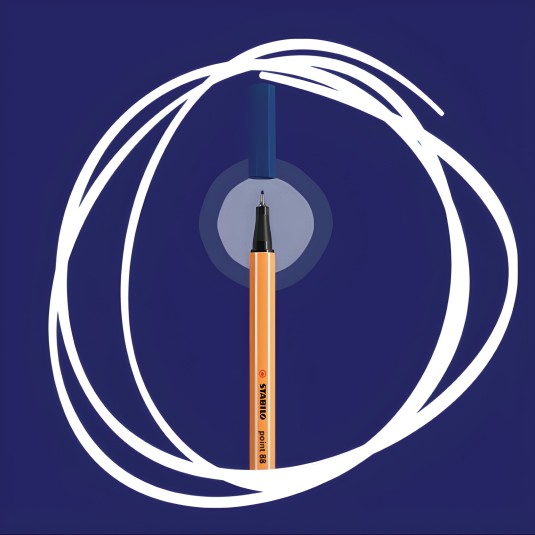 Cienkopis 88/22 Stabilo Point granatowy