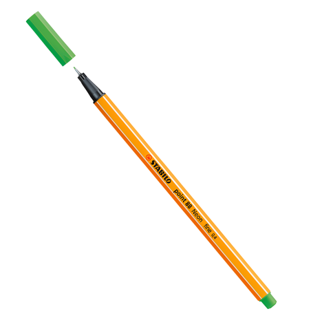 Cienkopis 88/033 Stabilo Point zielony neon