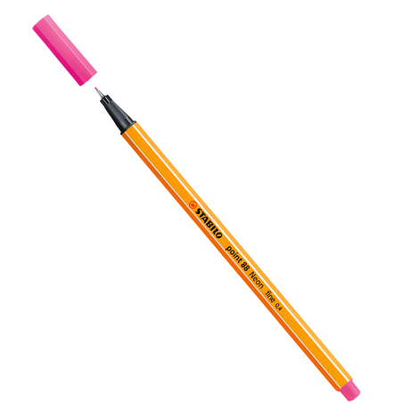 Cienkopis 88/056 Stabilo Point różowy neon