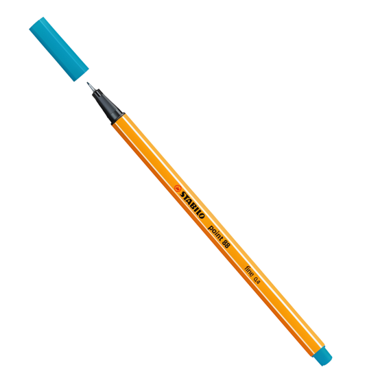 Cienkopis 88/31 Stabilo Point jasny błękitny