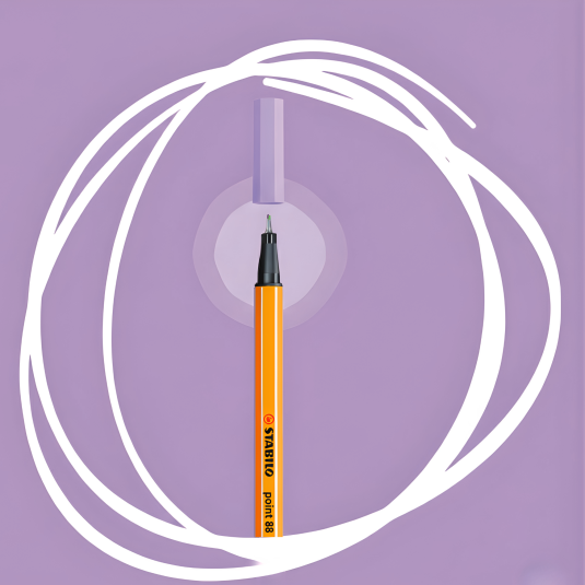 Cienkopis 88/62 Stabilo Point szaro-fioletowy