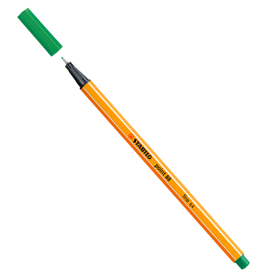 Cienkopis 88/36 Stabilo Point zielony