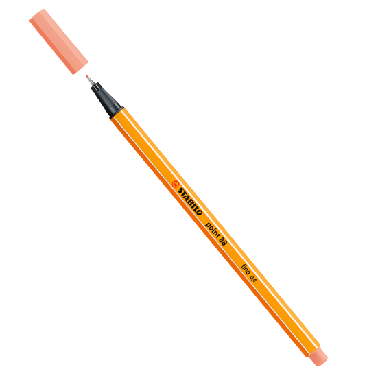 Cienkopis 88/26 Stabilo Point brzoskwiniowy