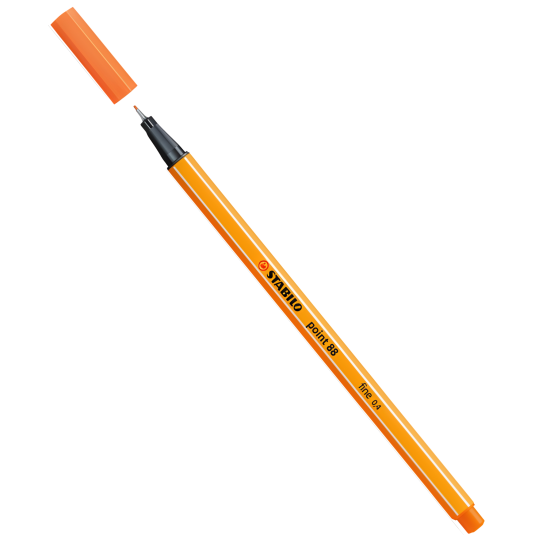 Cienkopis 88/30 Stabilo Point blady cynober